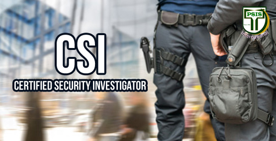 TEMPLATE TRAININSCertified Security Investigator (CSI)